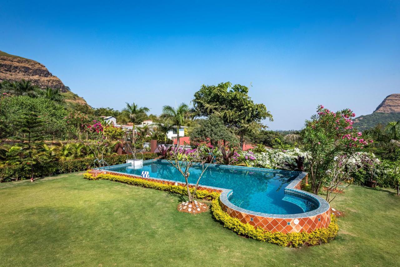 Saffronstays Althea - 4 Brd Veg Only Villa In Pawna With Jacuzzi In Every Room 로나발라 외부 사진