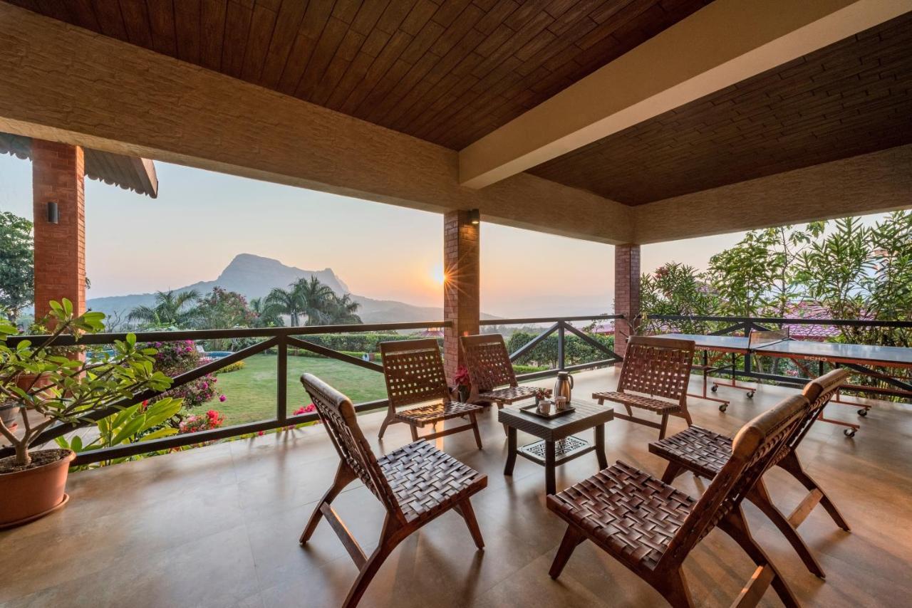 Saffronstays Althea - 4 Brd Veg Only Villa In Pawna With Jacuzzi In Every Room 로나발라 외부 사진